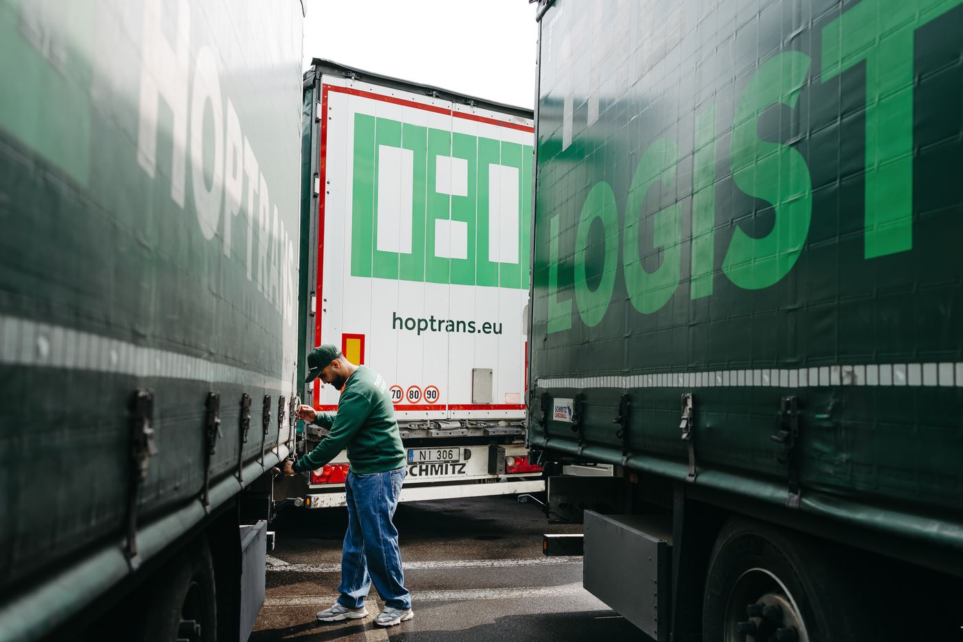 Hoptrans darbas prie vilkiko
